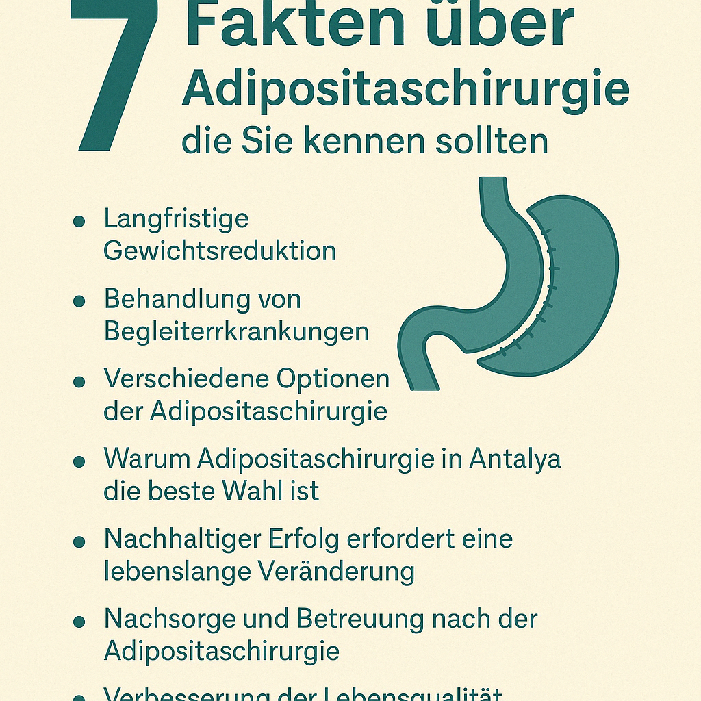 7 Fakten über Adipositaschirurgie, die Sie kennen sollten